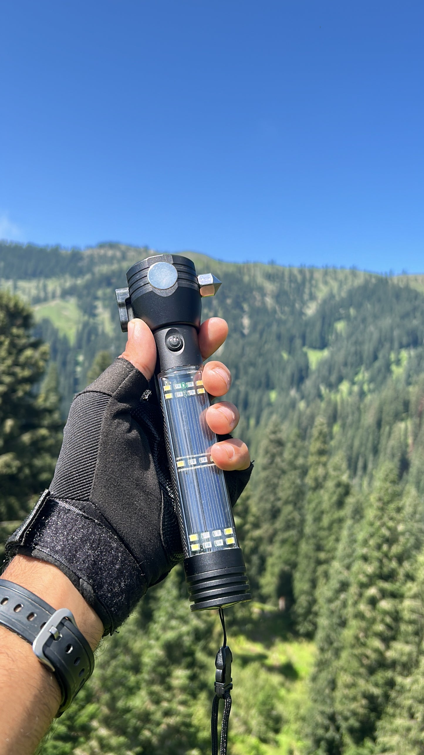 Solar Power Flashlight